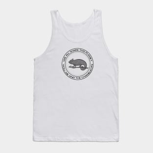 Chameleon - We All Share This Planet - animal design on white Tank Top